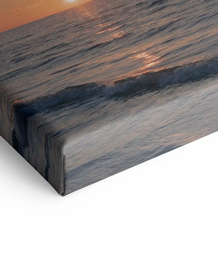 Abenddämmerung über dem Meer