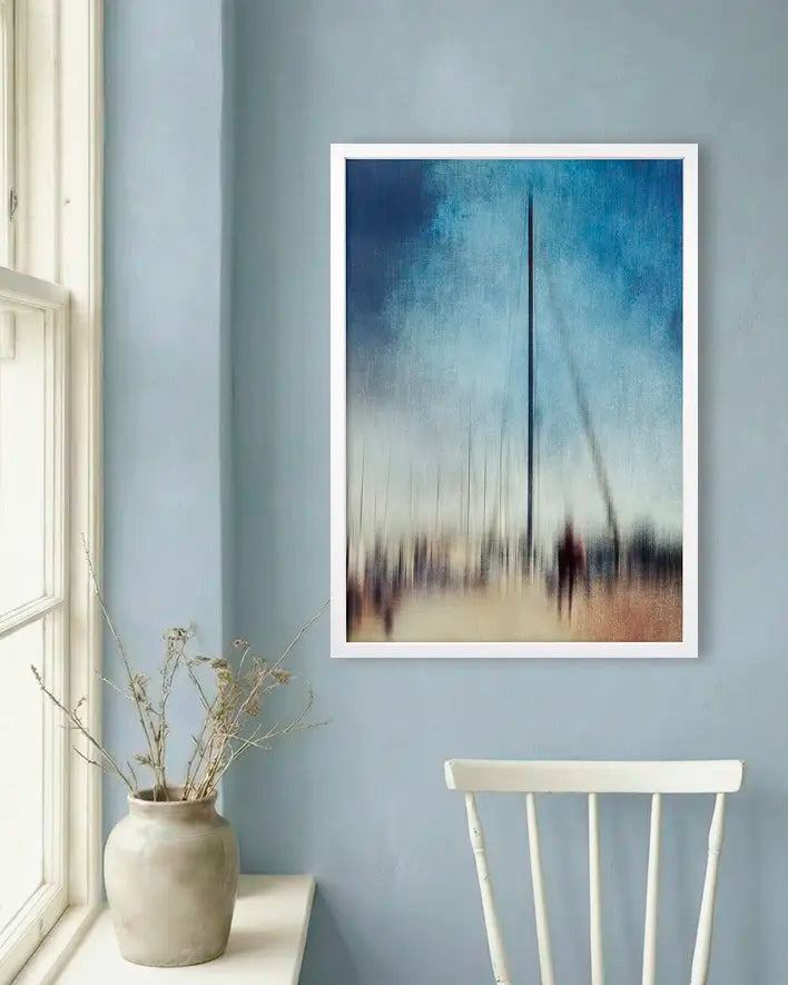 Alone at the harbour