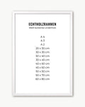 Bilderrahmen | Echtholz | weiß