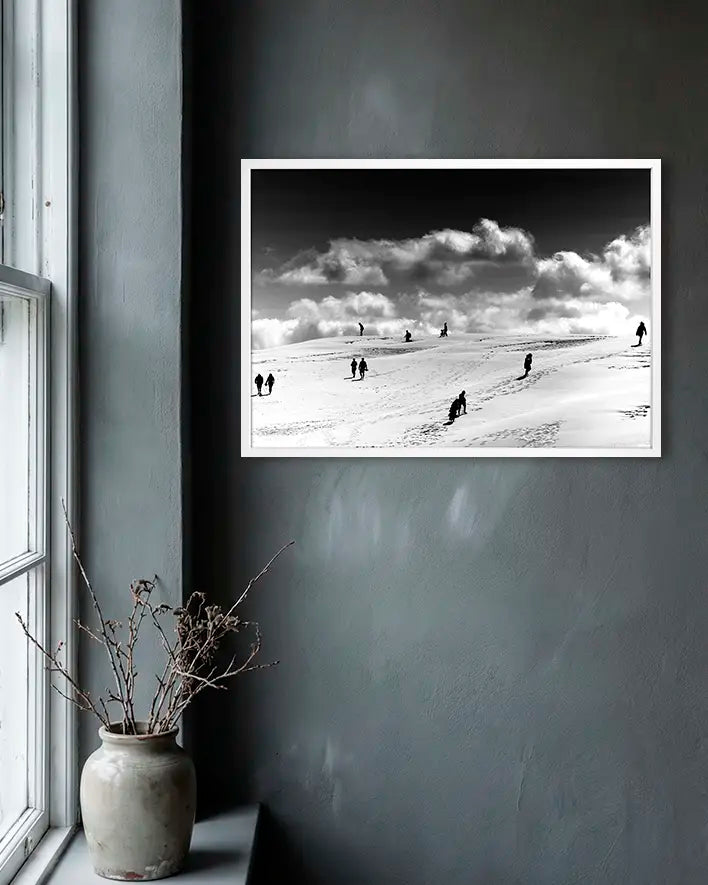 Düne. Himmel. Mensch.