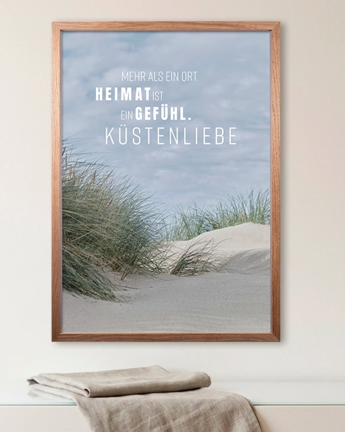 Heimatposter Küstenliebe