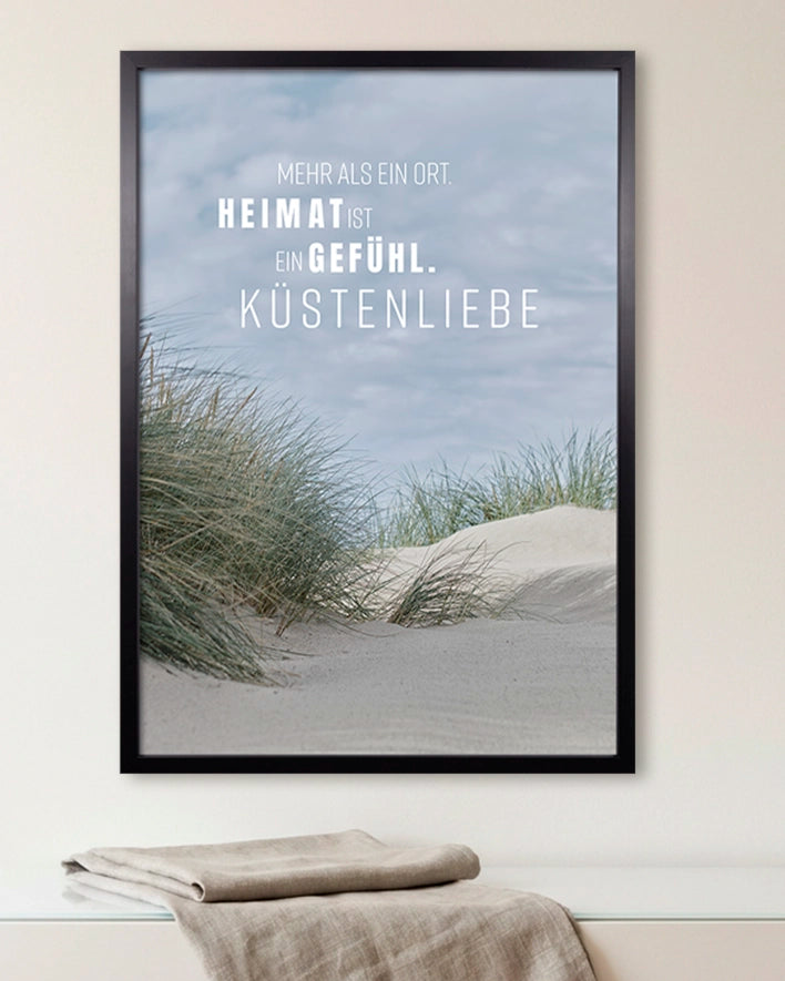 Heimatposter Küstenliebe