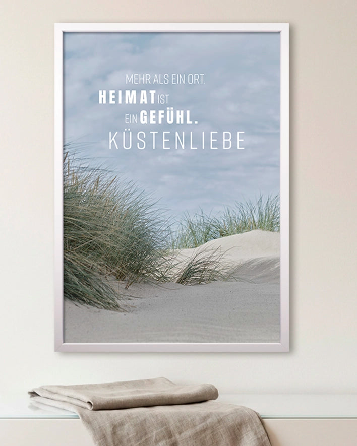 Heimatposter Küstenliebe