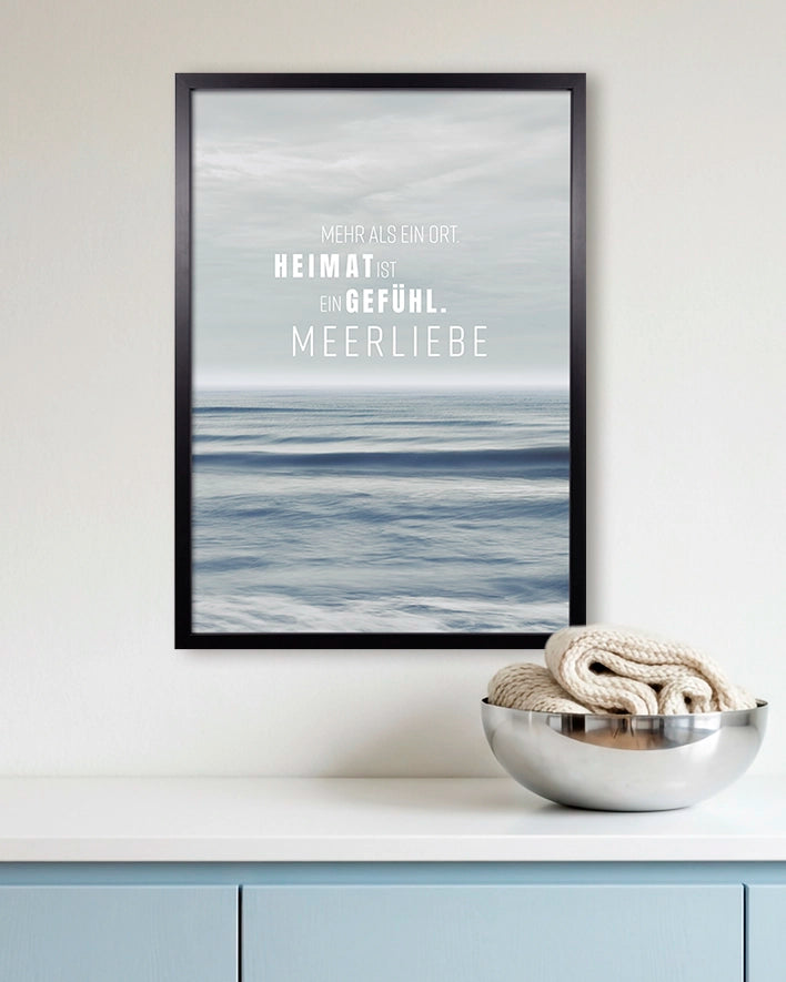Heimatposter Meerliebe