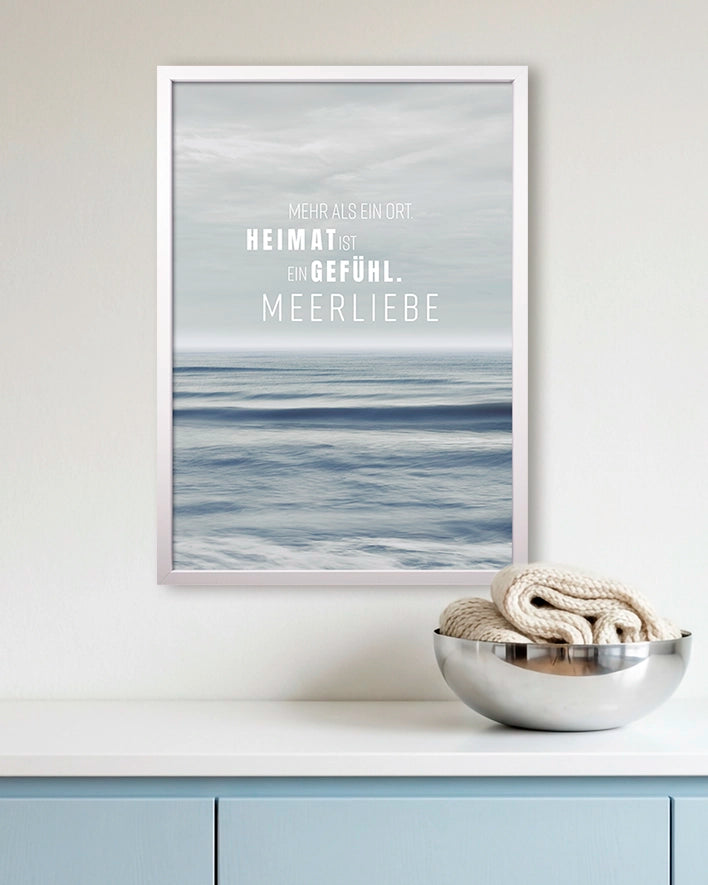 Heimatposter Meerliebe