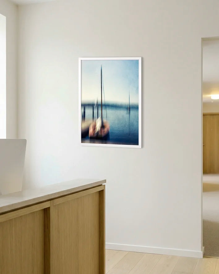 An der Reception machen Sie den ersten Eindruck auf die Gäste. Mit Kunst beeinflussen Sie, was dieser erste Eindruck bewirken soll.