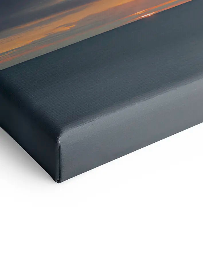 Abendhimmel über dem Meer