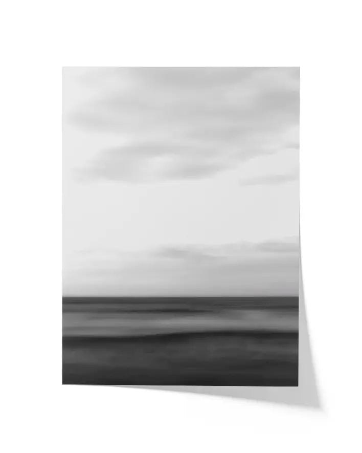 Abstrakte Wellen in Schwarz-Weiß