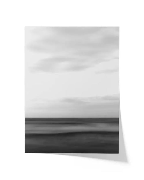 Abstrakte Wellen in Schwarz-Weiß