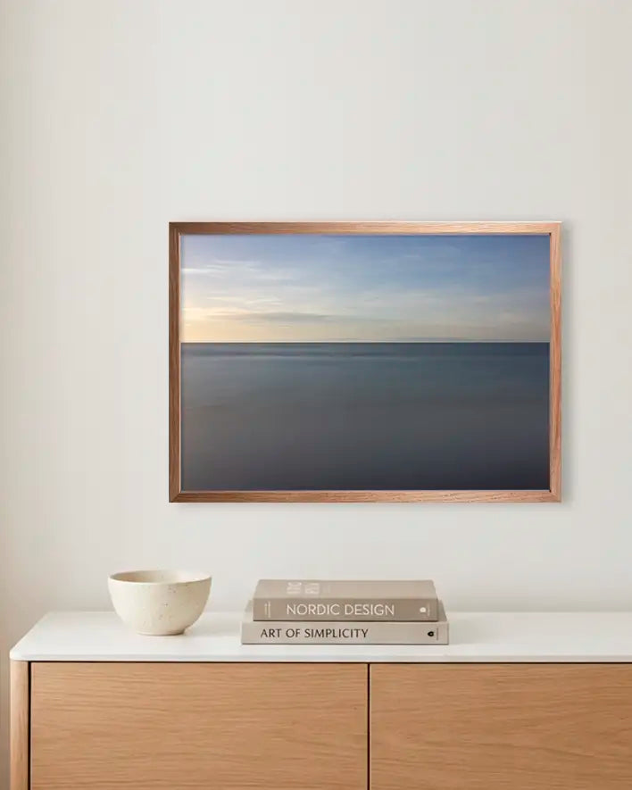 Blaues Meer abstrakt