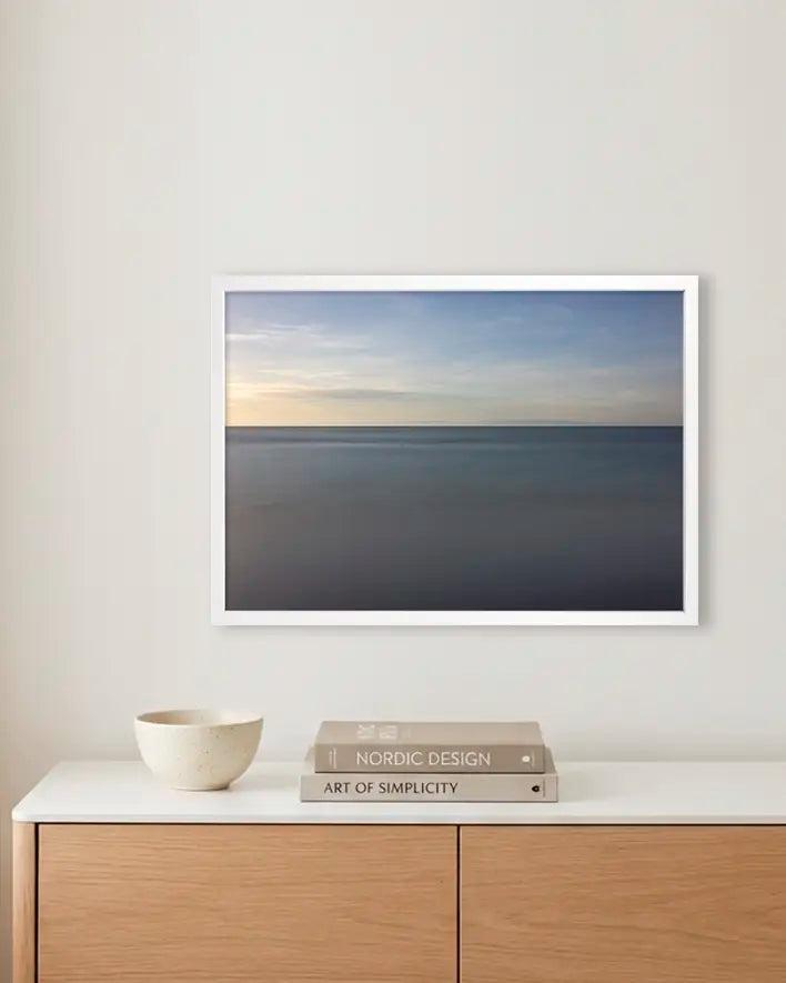 Blaues Meer abstrakt