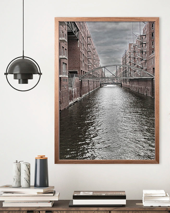 Kanal in der Speicherstadt