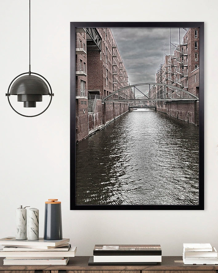 Kanal in der Speicherstadt