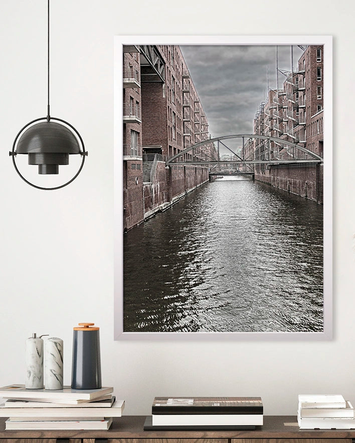 Kanal in der Speicherstadt