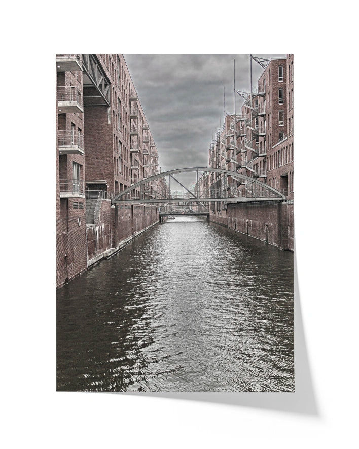 Kanal in der Speicherstadt