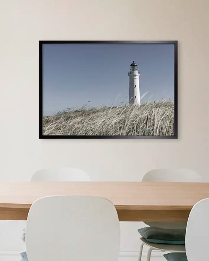 Leuchtturm in den Dünen