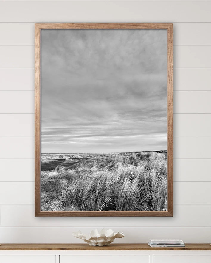 Strand mit Dünengras