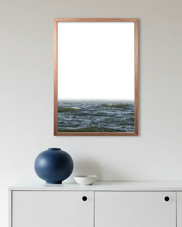 Nebel über dem Meer