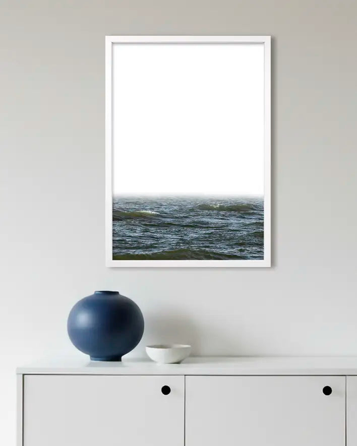 Nebel über dem Meer