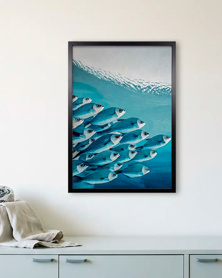 Schwarm von Heringen