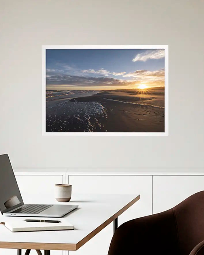 Sonnenaufgang am Strand