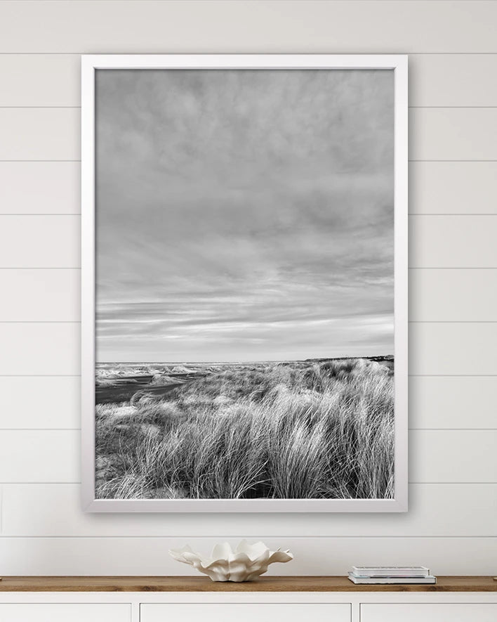 Strand mit Dünengras