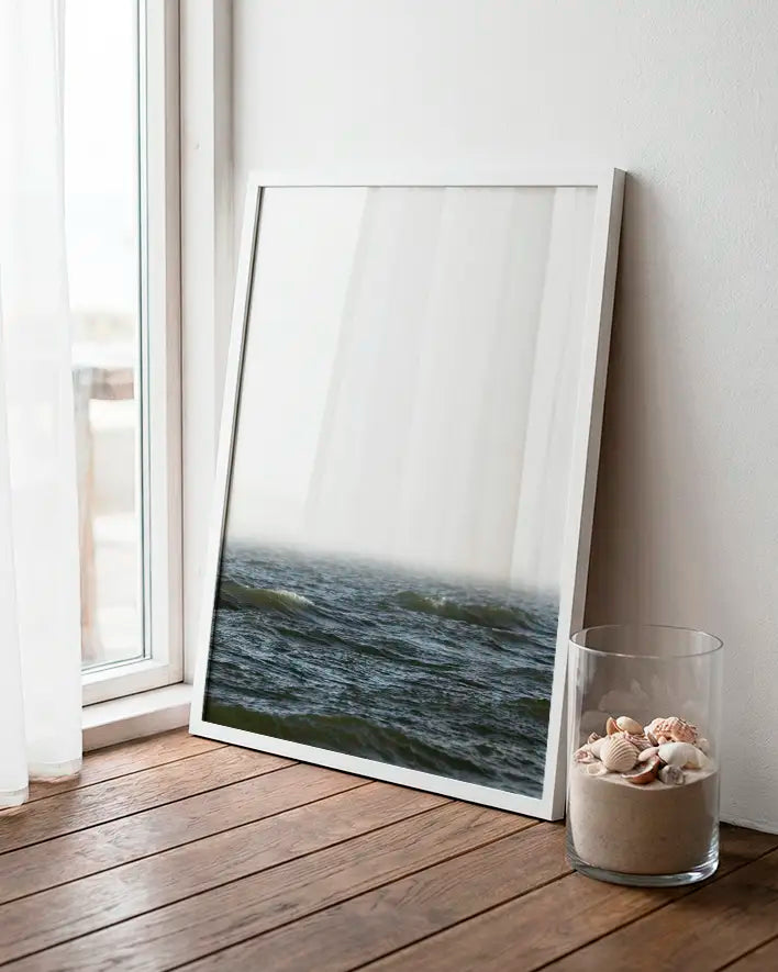 Kraetive Meerfotografien als hochwertige Wandbilder.