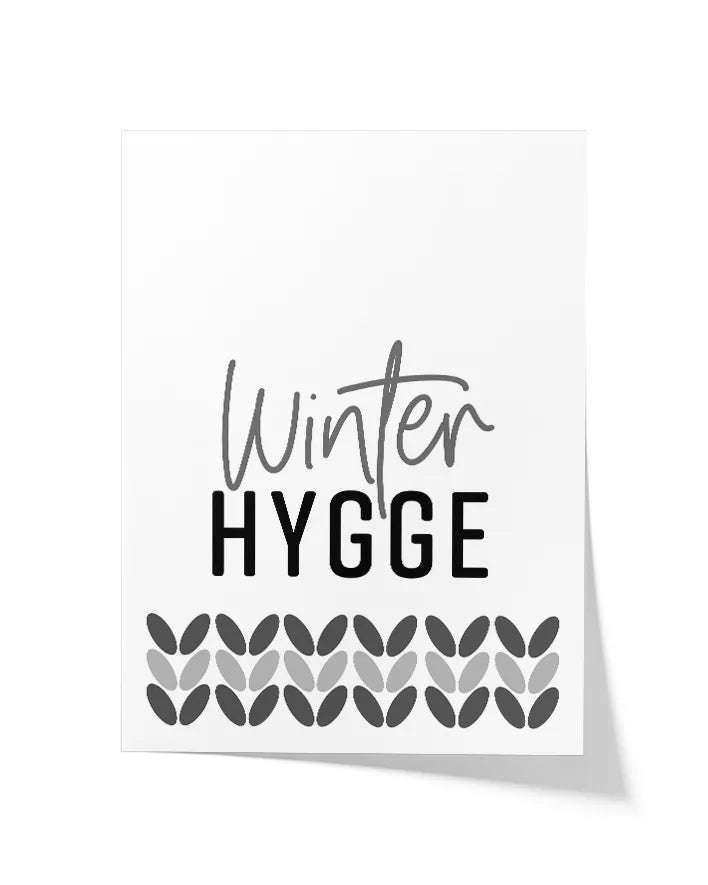 Hygge | Schwarz-Weiß